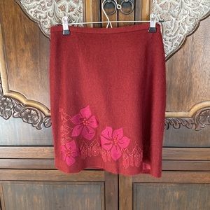 Imported like-alpaca soft skirt women